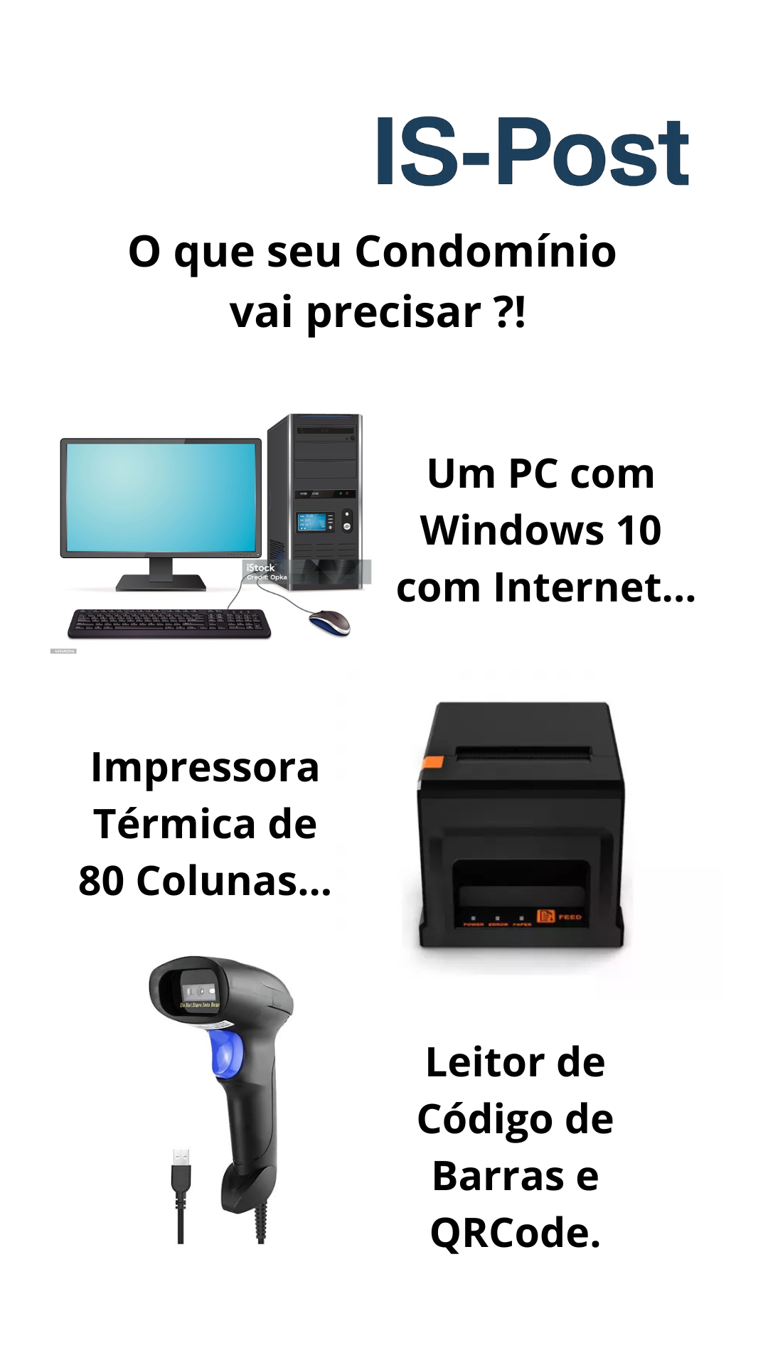 Tela: requisitos do sistema